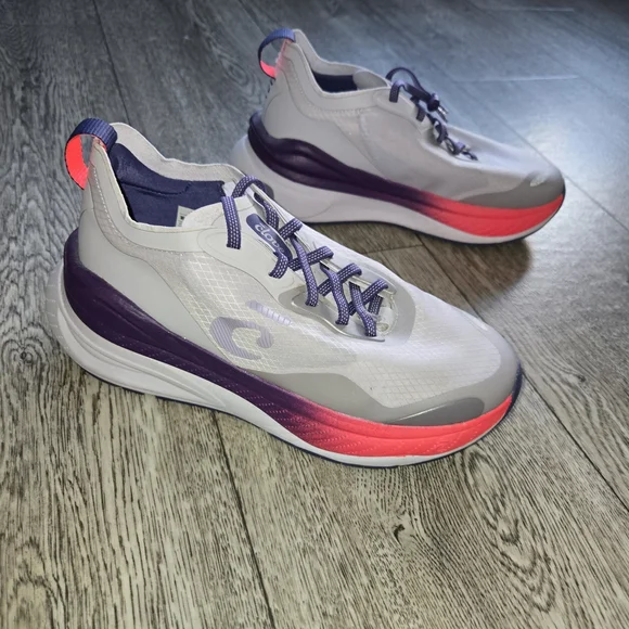 Stylish Women's Athletic Shoes - Purple and Pink - Picture 1 of 3